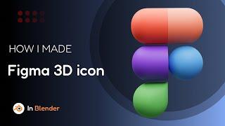 How to create figma 3D icon in blender 3.2 | 3D modeling process |@sepidraw #blender #tutorial #3d