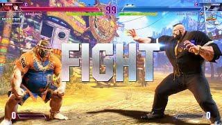 Street Fighter 6  DJStriderHanzo (E.Honda) vs Snake Eyez (Zangief)  SF6 High Level Matches!