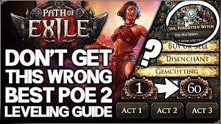 Path of Exile 2 - 17 IMPORTANT Leveling Tricks You NEED to Know - Best New Player Level XP Guide!