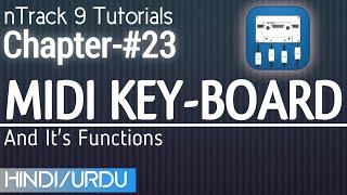 nTrack 9 Tutorials | Chapter - #23 | MIDI and Functions | MIDI tutorial, nTrack 9 tutorial.