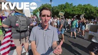 Austin No Kings protest: On the ground