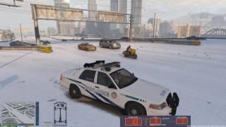 GRAND THEFT AUTO 5 LSPDFR TEST (GTA 5 PC POLICE MODS) CRASH