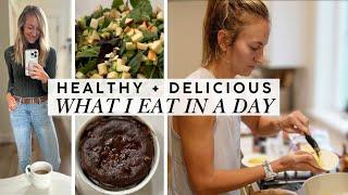 What I Eat in a Day + Healthy living vlog