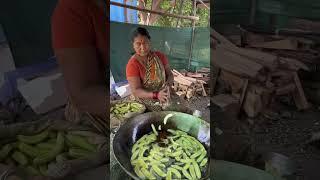 A woman who never gave up and is working hard #streetfood #nashik #hardwork #womanpower #india