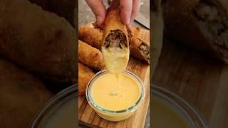 Philly Cheesesteak Egg Rolls