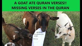 A GOAT ATE QURAN VERSES - ISLAM EXPOSED