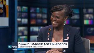 Dame Dr Maggie Aderin-Pocock interview this day (UK) 14/Nov/2024