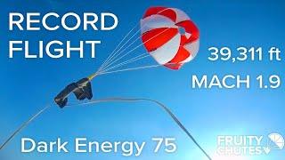 Record Rocket Flight - 39,311ft AGL, M685 Motor - Dark Energy 75, XPRS 2022