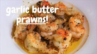 Garlic Butter Prawns | Quick & Simple 5 Minute Recipe | Keto / Low Carb