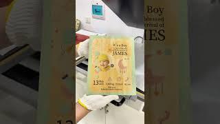 Custom Baby Birth Info Frame – So Meaningful!
