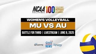 Mapúa vs. Arellano (Women's Volleyball Battle for Third) - Replay | NCAA Season 100