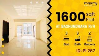 1600 Sqft Ready Flat For Sale in Dhaka || Bashundhara R/A || Property Index