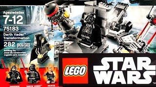 Lego Star Wars 2017 Трансформация Дарта Вейдера (75183) и наборы Лего Звёздные войны Обзор