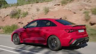 Audi RS 3 Sedan Progressive red – Footage (on location)