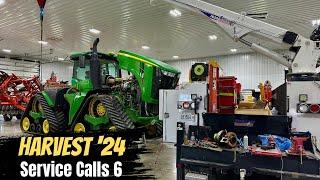 Harvest carnage updates and a John Deere 9620RX gets a new turbo.