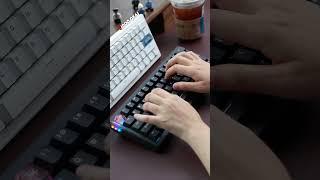 Cidooqk61 #tech #asmr #typing  #keebs #cidoo #cidookeyboard #mechkeys #officeessentials