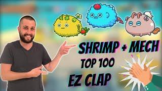 HOW TO WIN WITH SHRIMP + MECH! | AXIE INFINITY