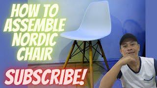 HOW TO ASSEMBLE NORDIC CHAIR! |  | EIFFEL CHAIR | PAANO MAG ASSEMBLE NORDIC CHAIR /Tagalog