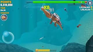 Hungry Shark Evolution leo(liopleurodon) Gameplay