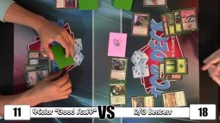 MTG - Cube Gameplay: 4-Color "Good Stuff" vs R/G Beaters