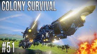 Space Engineers - Colony Survival Ep #51 - Rescue at Dawn!