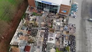 Beckmann Bauzentrum Hamburg- Norderstedt:   Gartenausstellung Terrassen, Naturstein, Kies und Splitt