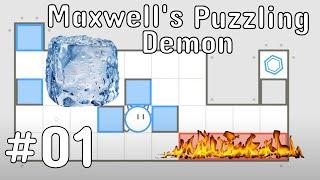 A Sokoban of Ice and Fire | Maxwell's puzzling demon #01