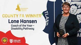 LRCFA Coach of the Year (Disability Pathway) 2024 - Lone Hansen