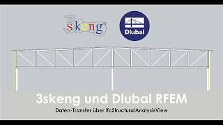 Statik mit 3skeng für SketchUp und Dlubal RFEM