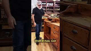 Beautiful Petite Antique Workbench (Pine)