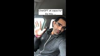 How to FIX ChatGPT is at Capacity Error (Funny But 100% WORKING!)