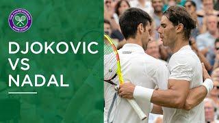 Novak Djokovic vs Rafael Nadal | All the Winners from their Wimbledon 2018 Semi-Final