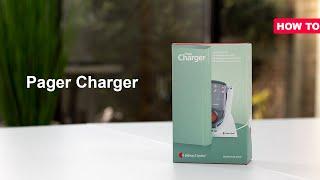 Pager Charger - How To Use