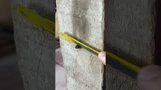 With this technique you can restore any damaged wood #WoodRestoration #DIYCarpentry #FixOldWood