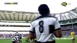 Steven Luatua Quarterback Lineout throw against Australia