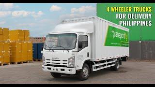 4 Wheeler Trucks For Delivery Philippines