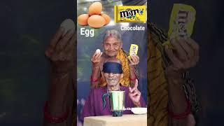 M&M's Left or Right Eating Challenge Grandpa & Grandma #shorts #ytshorts #challenge