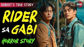 RIDER SA GABI | TAGALOG HORROR STORY | TRUE STORY