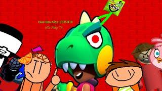 OUR NIK PLAY TV NEW MOD|Dino Ban Ales LEON4IK Helps Nik Play TV - Baldi's Basics Mod