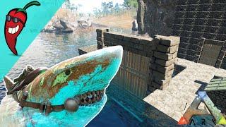 Simple Aquatic Creature Pen  -  Ark: The Island Gameplay Ep32