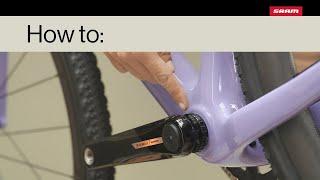 SRAM Road AXS | How to: Install a Spindle-based Power Meter