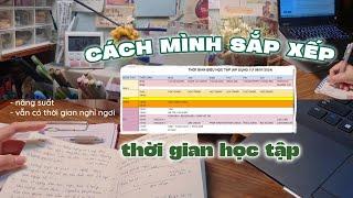 [STUDY VLOG] SẮP XẾP THỜI GIAN BIỂU 2024 - MỘT SỐ TIPS HỌC TẬP HẰNG NGÀY/ Katebuii