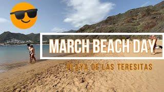 Exploring Playa de las Teresitas in March | The Best Beach in Tenerife?  ️️