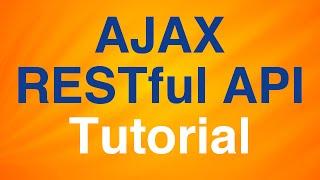 AJAX, RESTful API Tutorial - Perform CRUD Operations with Node server