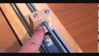 Прототип привода направляющих - A prototype of the drive rails