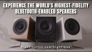 THE HIGHFIBOX : EXPERIENCE THE WORLD'S HIGHEST-FIDELITY BLUETOOTH-ENABLED SPEAKER | Gizmo-Hub.com