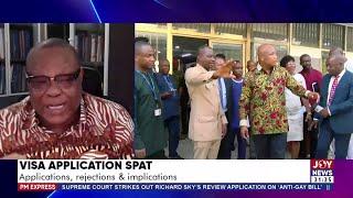 VISA Application SPAT: Applications, rejections & implications | PM Express on Joy News (26-2-25)