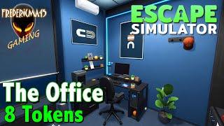 Escape Simulator : THE OFFICE Omega Corporation / 8 Tokens Location (Free Update - NEW ROOM)