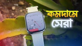 HK 10 Pro Max Smartwatch Review Bangla | Amoled 60Hz, Best Apple Clone!