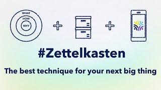 Give power to your ideas: Zettelkasten and Weavit explained in 8'